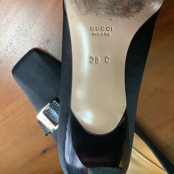 Gucci Black Pony Hair Pumps - Picture 8 of 11